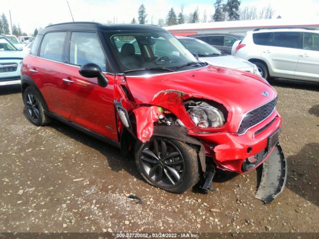 MINI COOPER COUNTRYMAN 2013 wmwzc5c58dwp34047