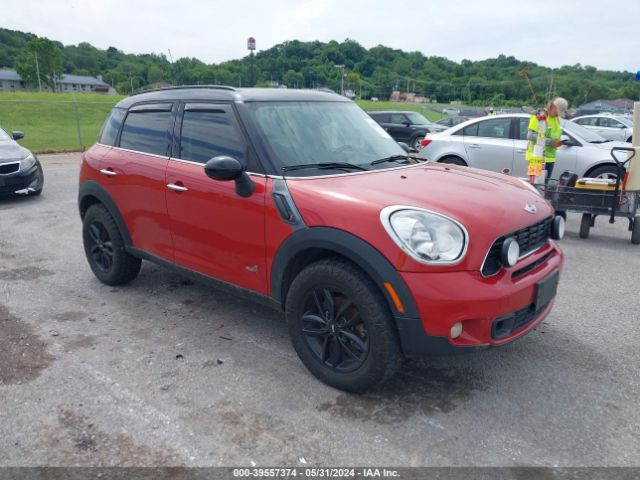 MINI COUNTRYMAN 2013 wmwzc5c58dwp34338