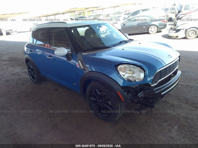 MINI COOPER COUNTRYMAN 2014 wmwzc5c58ewp40156