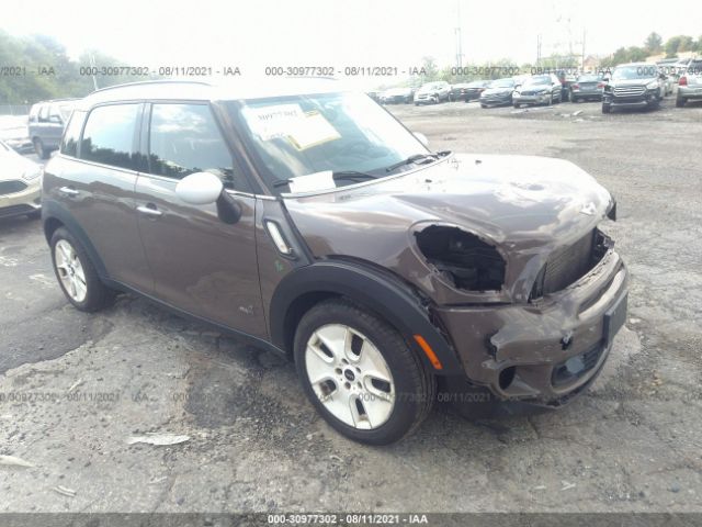 MINI COOPER COUNTRYMAN 2012 wmwzc5c59cwl56366