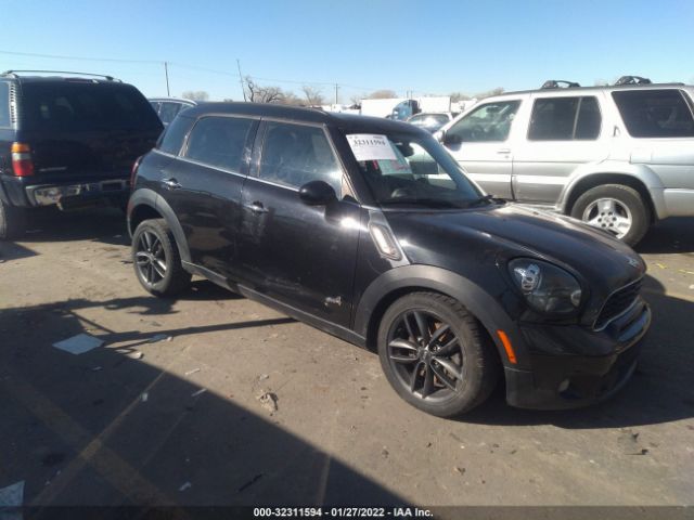 MINI COOPER COUNTRYMAN 2012 wmwzc5c59cwm12533