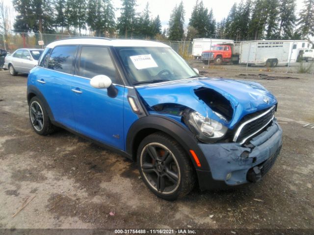 MINI COOPER COUNTRYMAN 2013 wmwzc5c59dwp31402