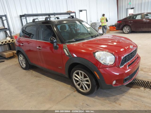 MINI COOPER COUNTRYMAN 2014 wmwzc5c59ewp38240