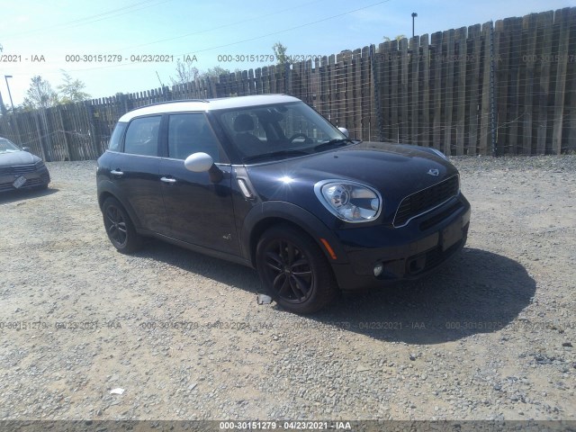 MINI COOPER COUNTRYMAN 2011 wmwzc5c5xbwm11325