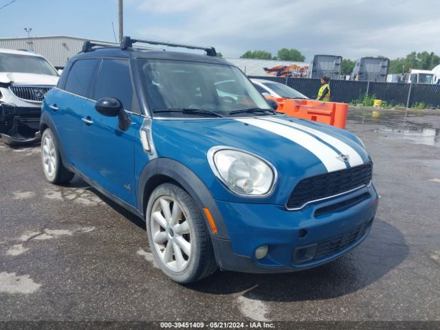 MINI COOPER S COUNTRYMAN 2012 wmwzc5c5xcwl55971