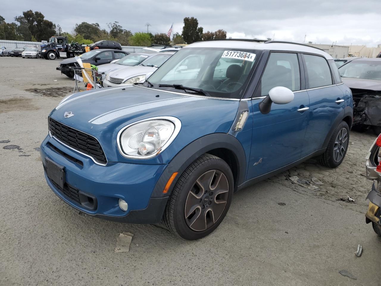 MINI COOPER 2012 wmwzc5c5xcwl61396