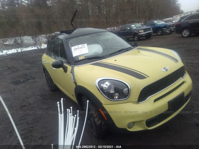 MINI COOPER COUNTRYMAN 2012 wmwzc5c5xcwm12721