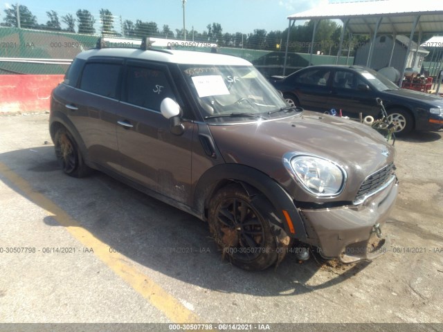 MINI COOPER COUNTRYMAN 2012 wmwzc5c5xcwm13108