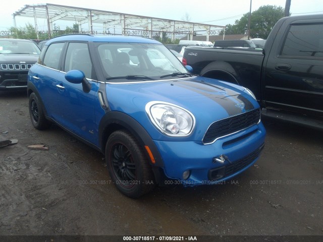 MINI COOPER COUNTRYMAN 2013 wmwzc5c5xdwm16625