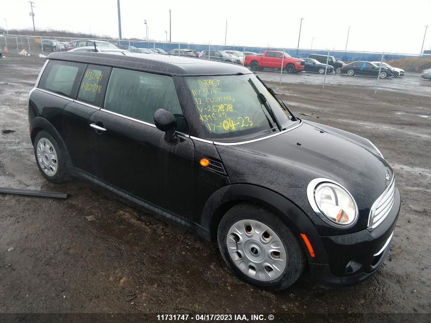 MINI CLUBMAN 2012 wmwzf3c50ct267878