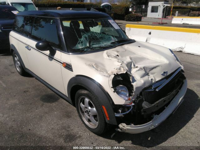 MINI COOPER CLUBMAN 2011 wmwzf3c52bt188808