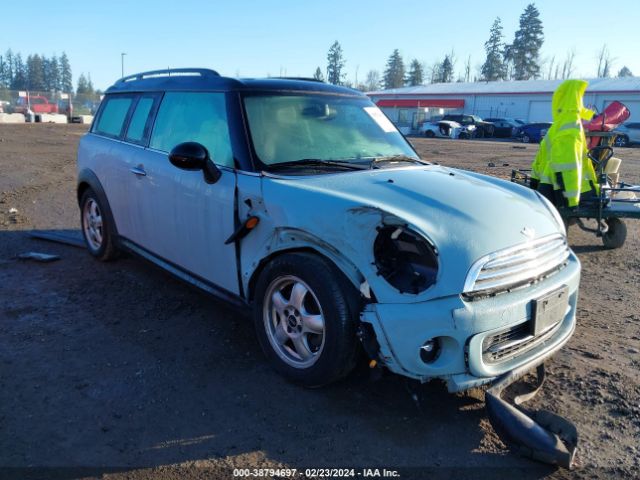 MINI COOPER CLUBMAN 2011 wmwzf3c53bt267520