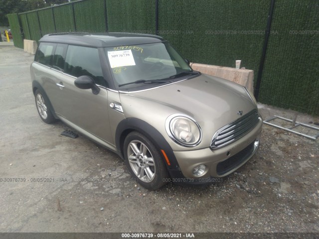 MINI COOPER CLUBMAN 2011 wmwzf3c53btx81674