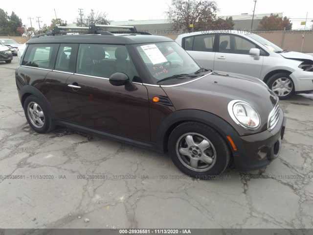 MINI COOPER CLUBMAN 2011 wmwzf3c53bty00384