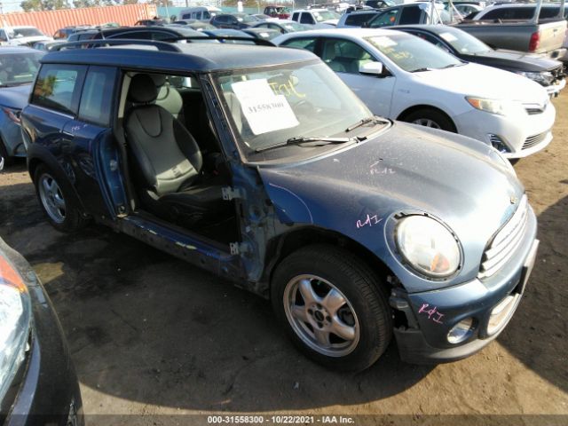 MINI COOPER CLUBMAN 2011 wmwzf3c53bty00675