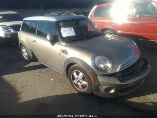 MINI COOPER CLUBMAN 2011 wmwzf3c54btx81909