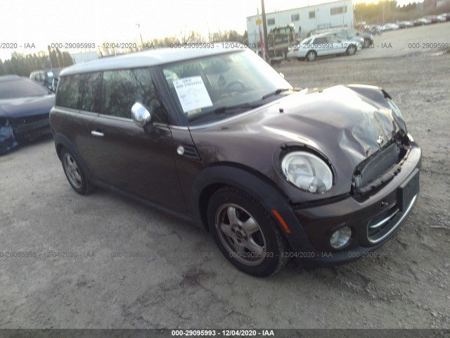 MINI COOPER CLUBMAN 2011 wmwzf3c55btx81529