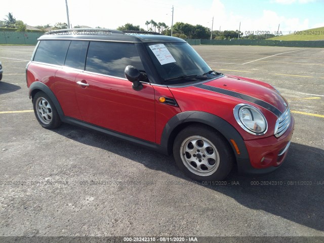 MINI COOPER CLUBMAN 2011 wmwzf3c56bt267544