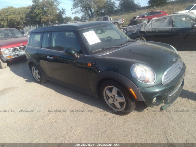 MINI COOPER CLUBMAN 2011 wmwzf3c58btx81749