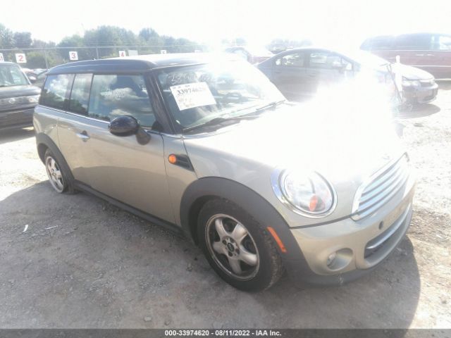 MINI COOPER CLUBMAN 2011 wmwzf3c58btx82223