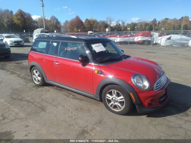 MINI COOPER CLUBMAN 2012 wmwzf3c58ct190483