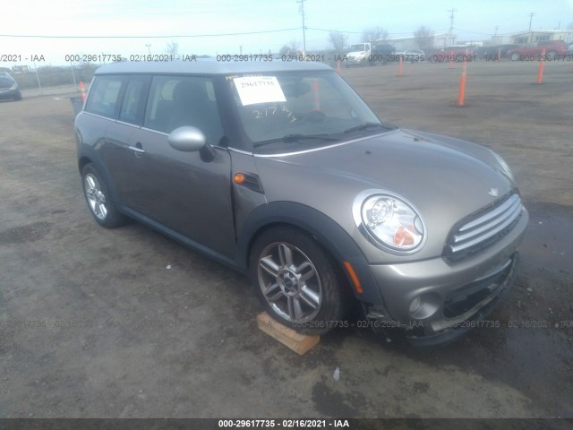 MINI COOPER CLUBMAN 2012 wmwzf3c5xct188993