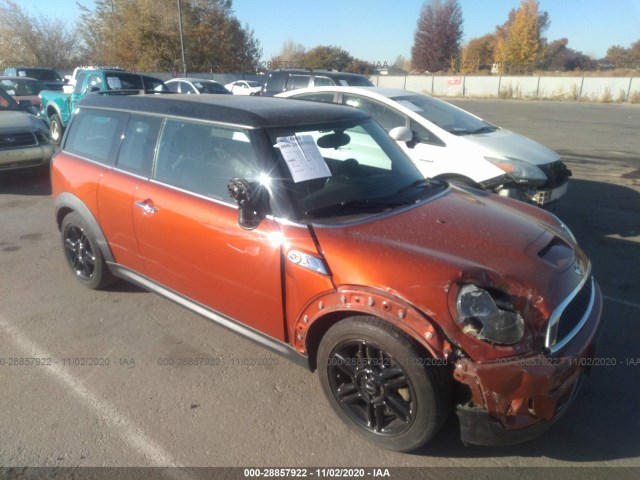 MINI COOPER CLUBMAN 2012 wmwzg3c50cty38752