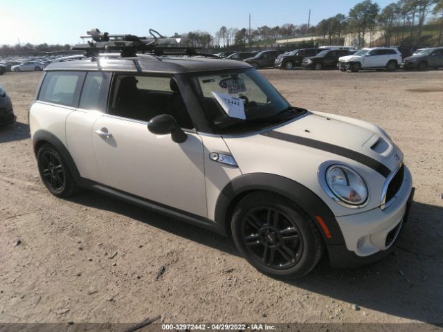 MINI COOPER CLUBMAN 2012 wmwzg3c51cty38954