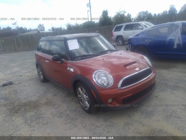 MINI COOPER CLUBMAN 2012 wmwzg3c52cty38803