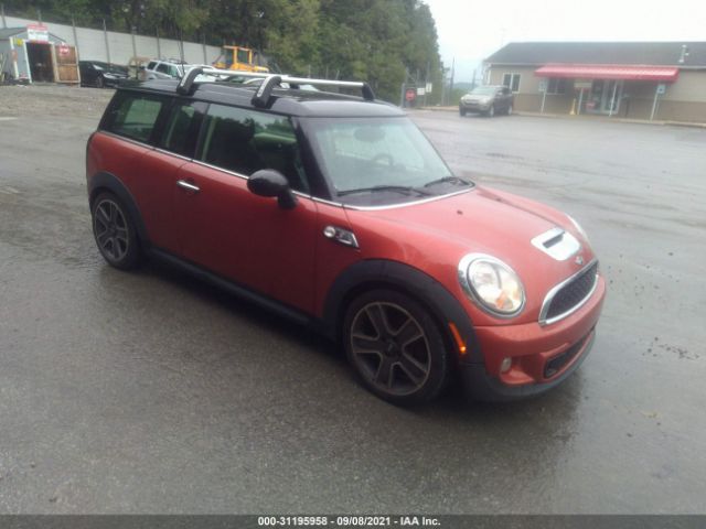 MINI COOPER CLUBMAN 2013 wmwzg3c52dty32694