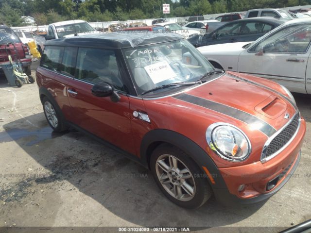 MINI COOPER CLUBMAN 2012 wmwzg3c53cty38941