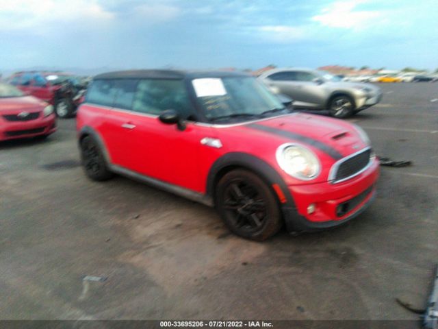 MINI COOPER CLUBMAN 2013 wmwzg3c54dty39369