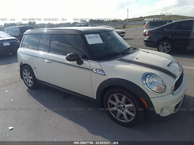 MINI COOPER CLUBMAN 2013 wmwzg3c55dty39669