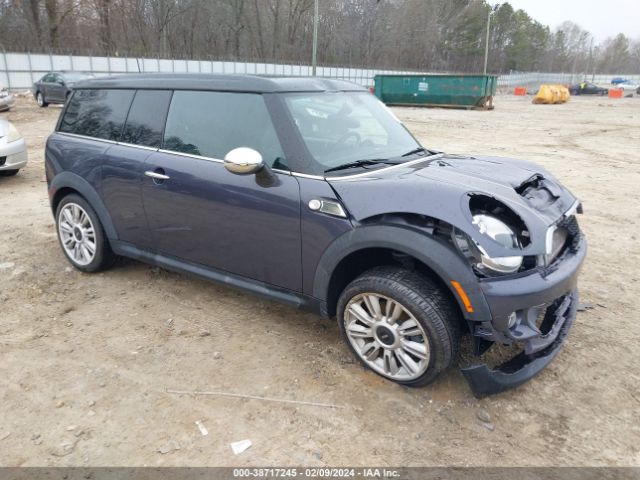 MINI COOPER S CLUBMAN 2012 wmwzg3c56cty38058