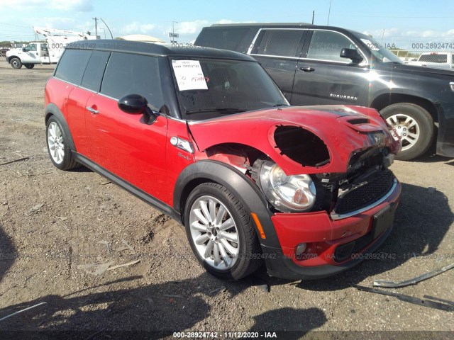 MINI COOPER CLUBMAN 2013 wmwzg3c57dt576178