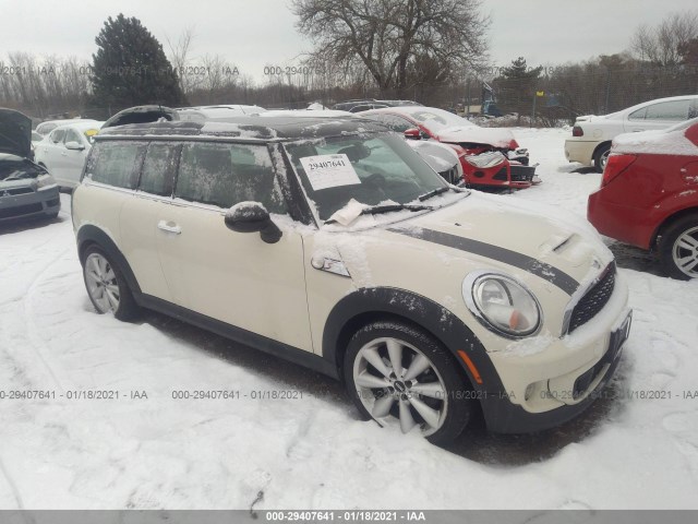 MINI COOPER CLUBMAN 2013 wmwzg3c58dty32487