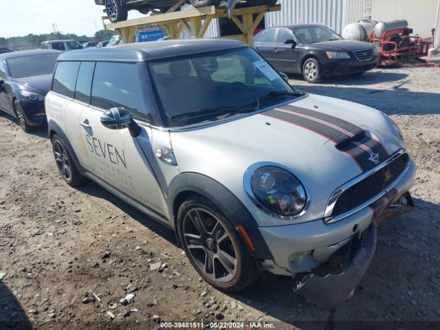 MINI COOPER S CLUBMAN 2012 wmwzg3c59cty39236