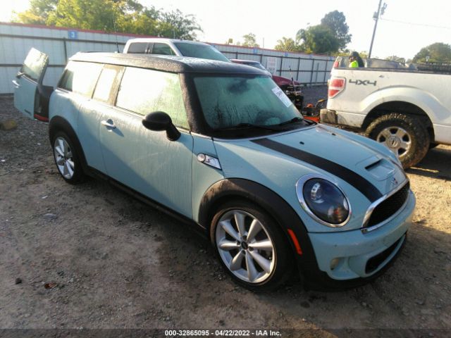 MINI COOPER CLUBMAN 2012 wmwzg3c5xcty38869