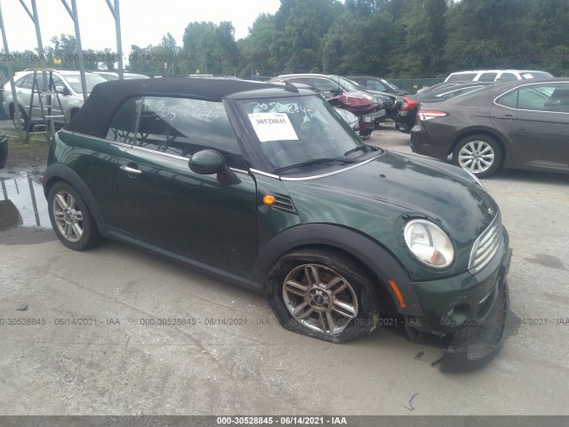 MINI COOPER CONVERTIBLE 2013 wmwzn3c50dt568154