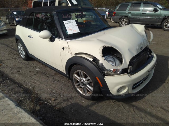 MINI COOPER CONVERTIBLE 2014 wmwzn3c50et861098