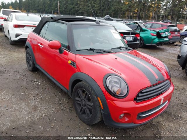 MINI COOPER CONVERTIBLE 2011 wmwzn3c51bt133303