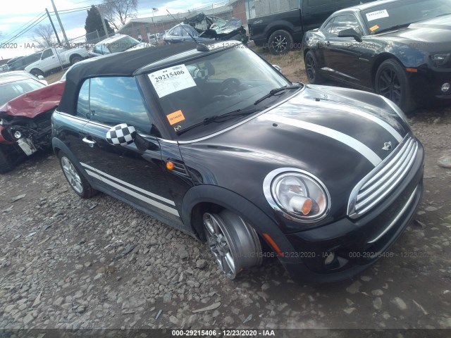 MINI COOPER CONVERTIBLE 2012 wmwzn3c51ct134971