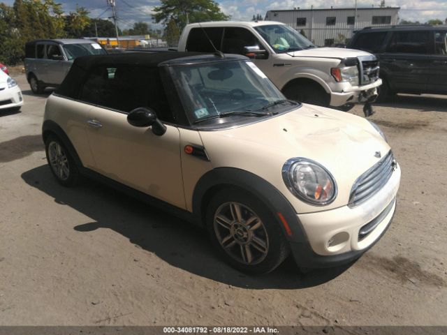 MINI COOPER CONVERTIBLE 2014 wmwzn3c51et861269