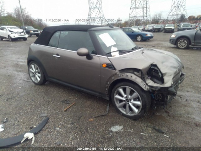 MINI COOPER CONVERTIBLE 2011 wmwzn3c53bt265091