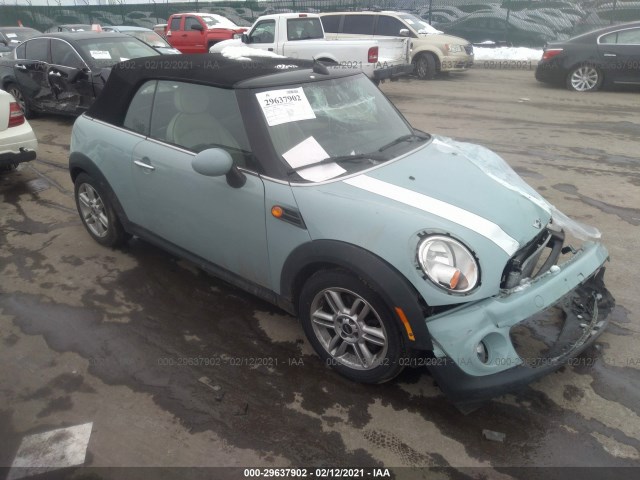 MINI COOPER CONVERTIBLE 2013 wmwzn3c54dt265958