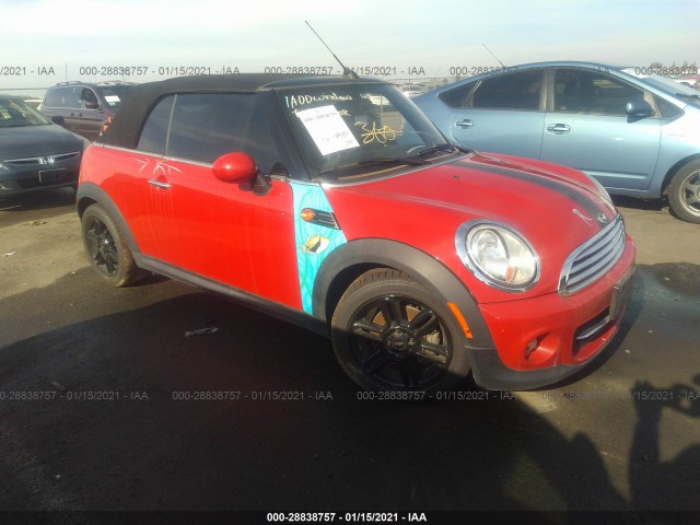 MINI COOPER CONVERTIBLE 2014 wmwzn3c54et861556