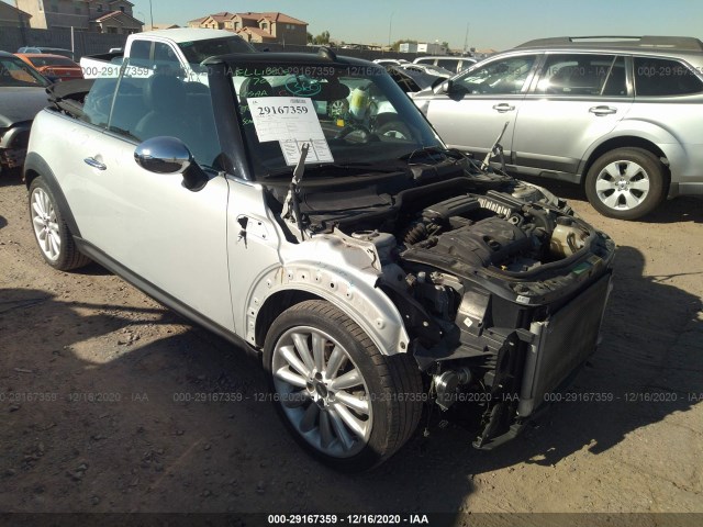 MINI COOPER CONVERTIBLE 2011 wmwzn3c55bt132686