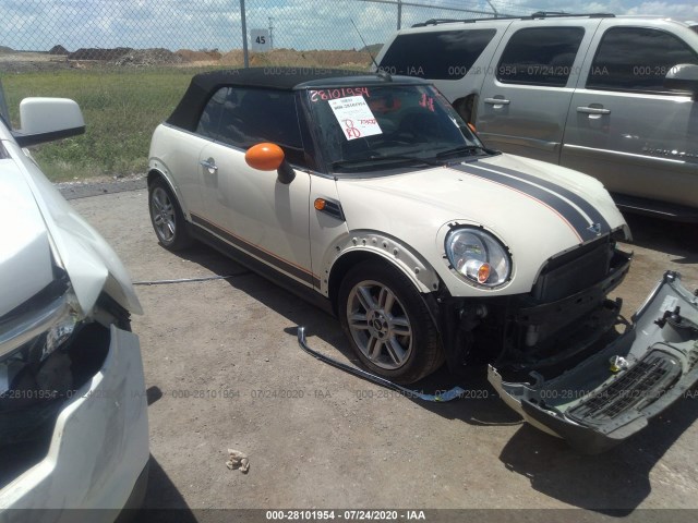 MINI COOPER CONVERTIBLE 2013 wmwzn3c55dt569137