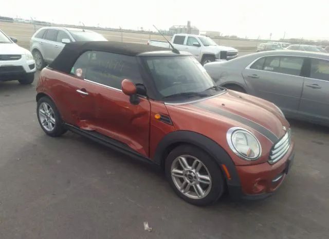 MINI COOPER CONVERTIBLE 2012 wmwzn3c56ct135209