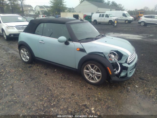 MINI COOPER CONVERTIBLE 2013 wmwzn3c56dt568305